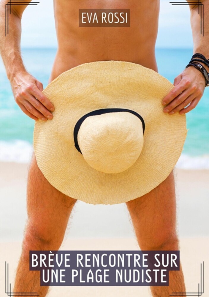 Brève rencontre sur une plage nudiste main product photo