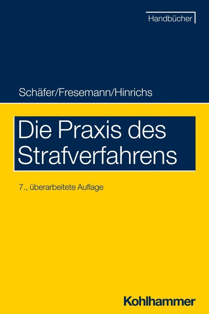 Die Praxis des Strafverfahrens main product photo