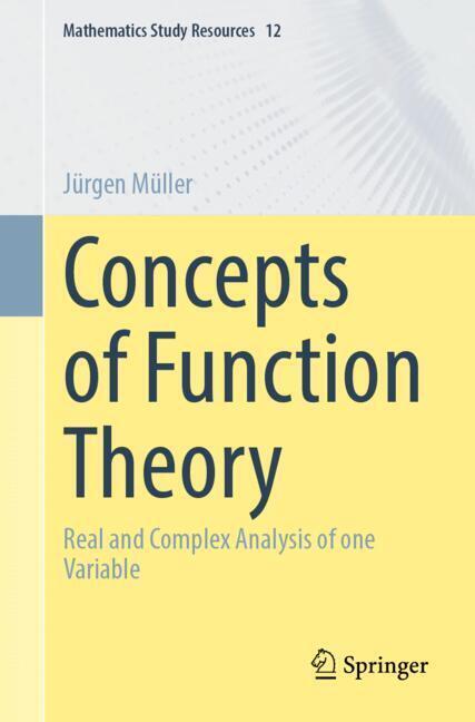 Concepts of Function Theory main product photo