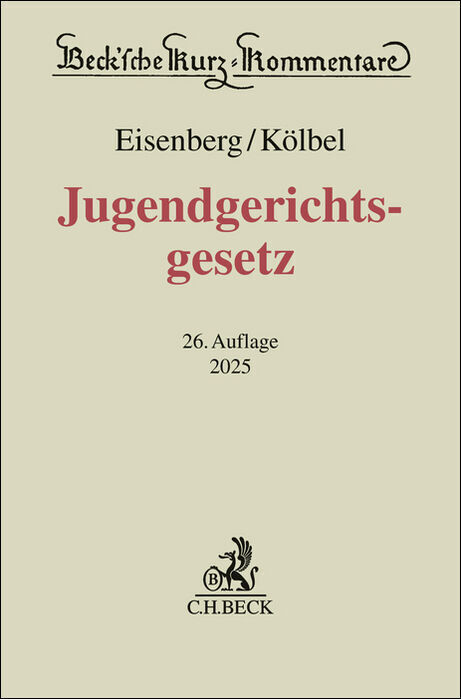Jugendgerichtsgesetz main product photo