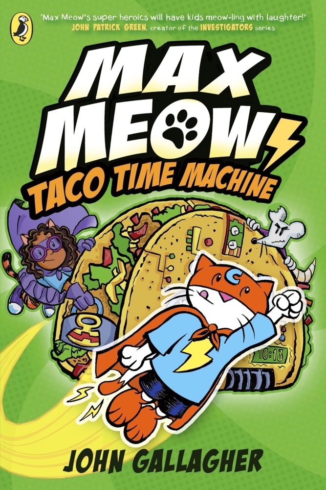 Max Meow Book 4: Taco Time Machine main product photo