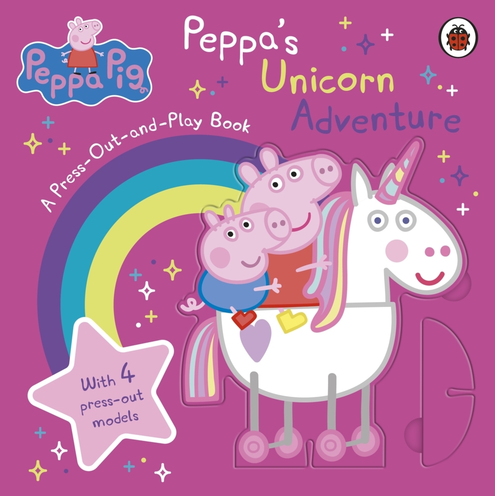 Peppa Pig: Peppa's Unicorn Adventure: A Press-Out-and-Play Book main product photo