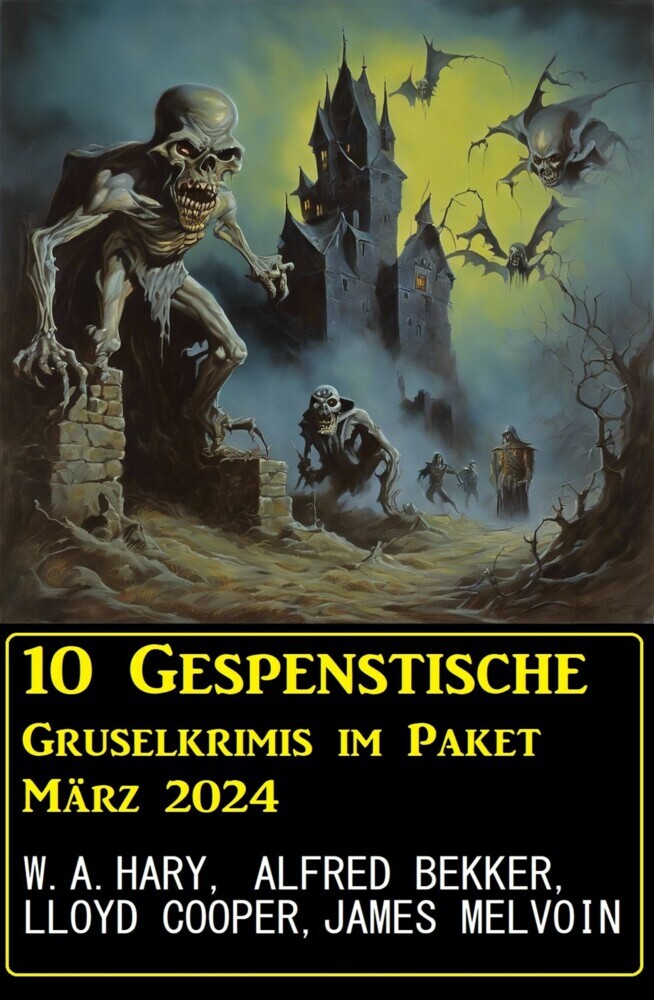 10 Geisterhafte Gruselkrimis im Paket März 2024 main product photo
