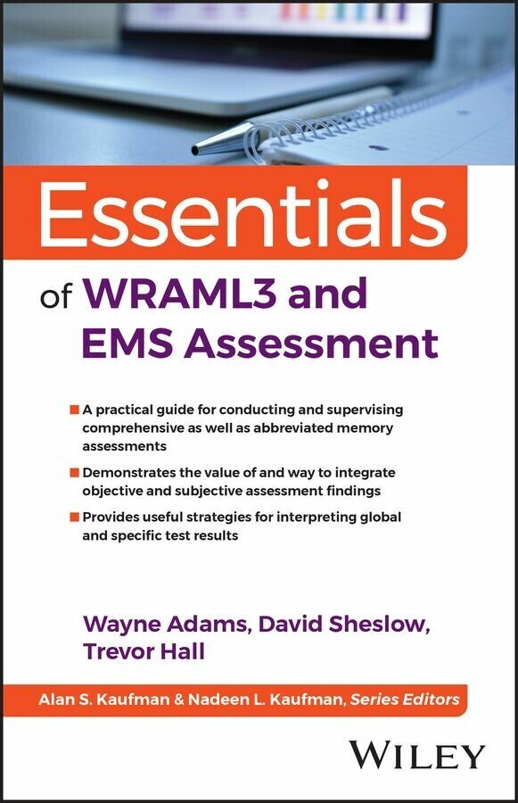 Essentials of WRAML3 and EMS Assessment main product photo