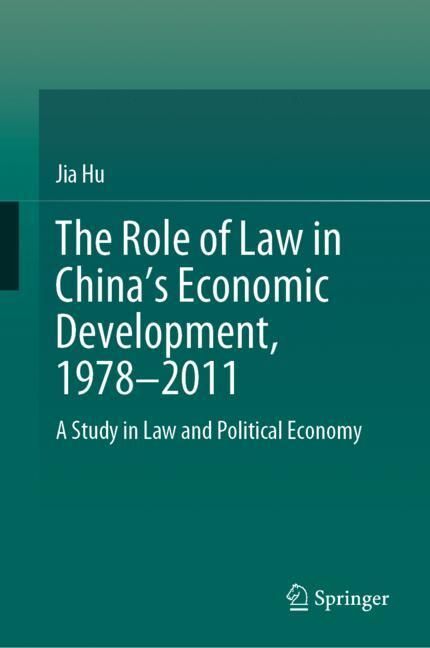 The Role of Law in China's Economic Development, 1978-2011 main product photo