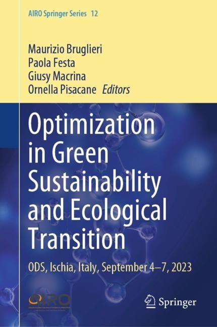 Optimization in Green Sustainability and Ecological Transition main product photo