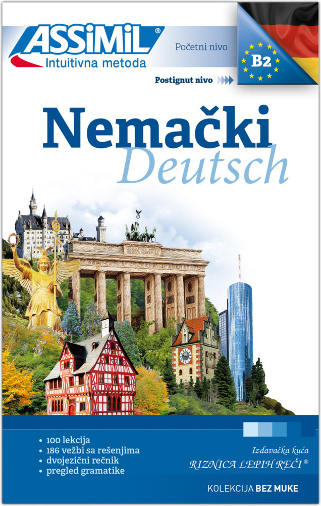 ASSiMiL Nemacki - Deutschkurs in serbischer Sprache - Lehrbuch main product photo