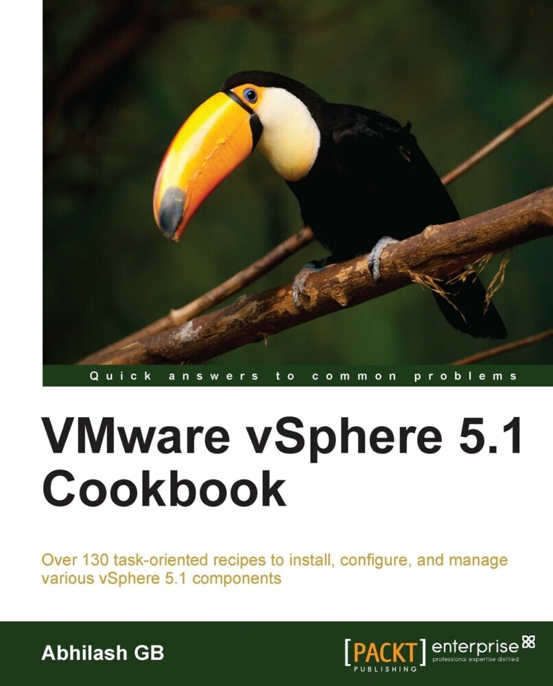 VMware vSphere 5.1 Cookbook main product photo
