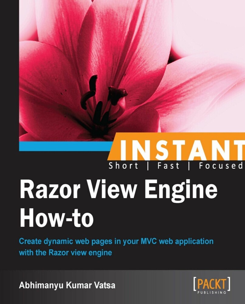Razor View Engine How-to main product photo