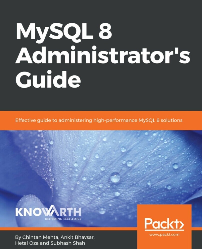 MySQL 8 Administrator's Guide main product photo