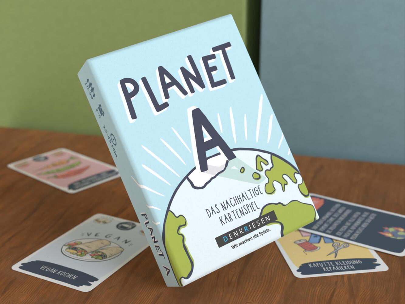 DENKRIESEN - Planet A - "Das nachhaltige Kartenspiel" main product photo