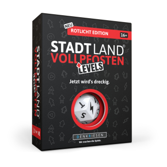 DENKRIESEN - STADT LAND VOLLPFOSTEN® - Levels - ROTLICHT EDITION "Jetzt wird's dreckig."