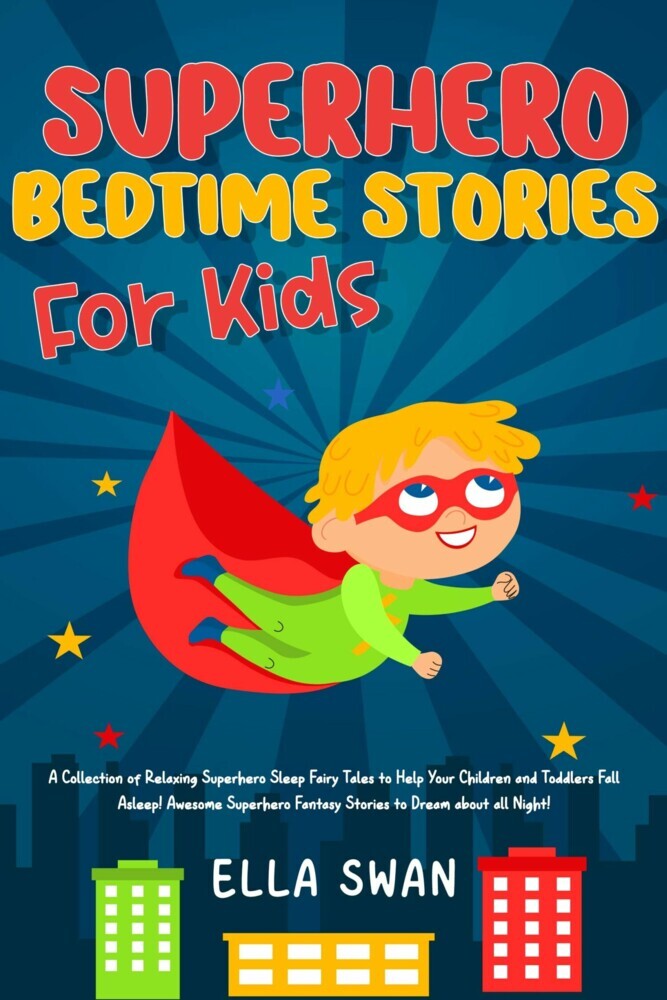 Superhero Bedtime Stories For Kids main product photo
