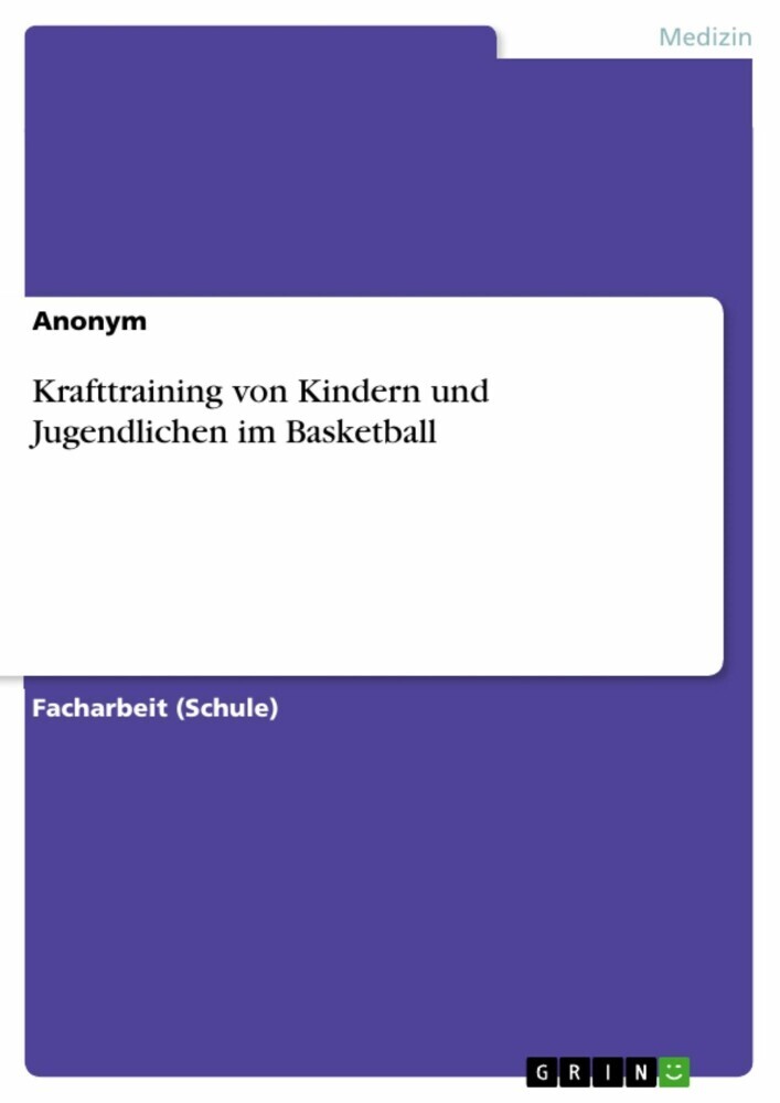 Krafttraining von Kindern und Jugendlichen im Basketball main product photo