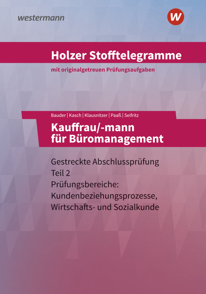 Holzer Stofftelegramme Baden-Württemberg - Kauffrau/-mann für Büromanagement main product photo