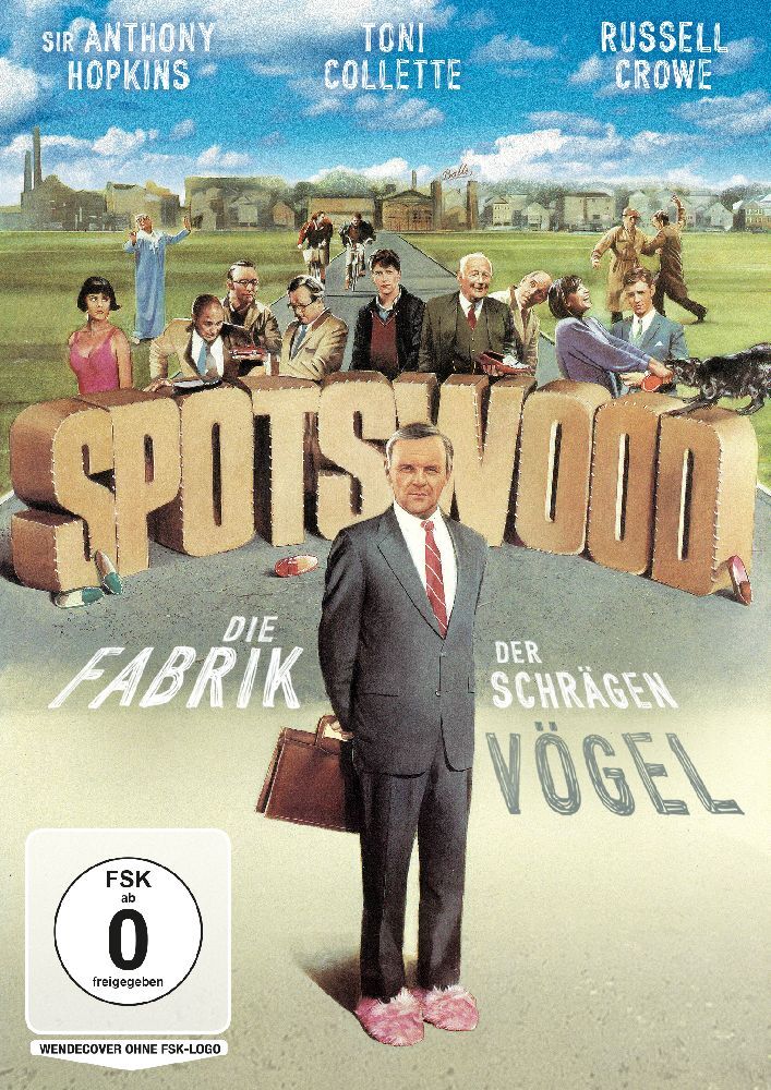Spotswood - Die Fabrik der schrägen Vögel, 1 DVD main product photo