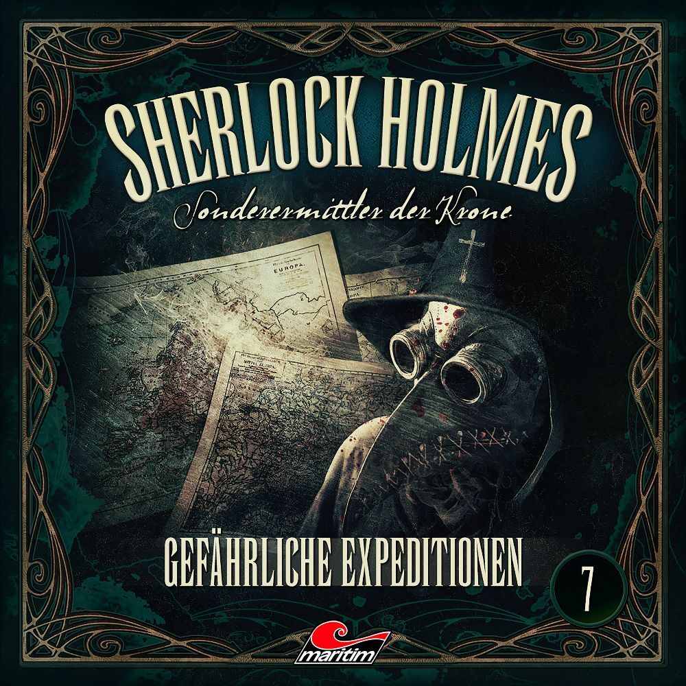 Sherlock Holmes - Gefährliche Expeditionen, 1 Audio-CD main product photo