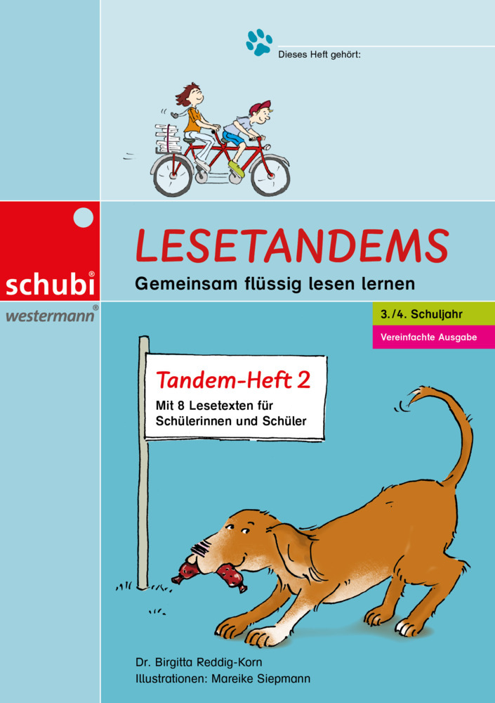 Lesetandems - Tandemheft 2, vereinfachte Ausgabe main product photo