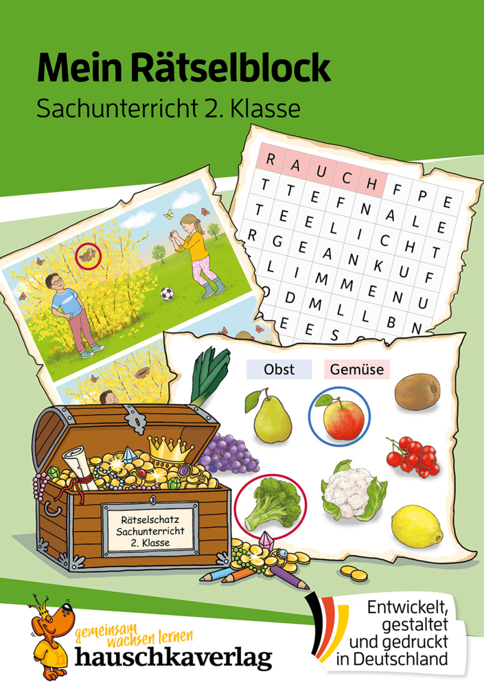 Mein Rätselblock Sachunterricht 2. Klasse main product photo
