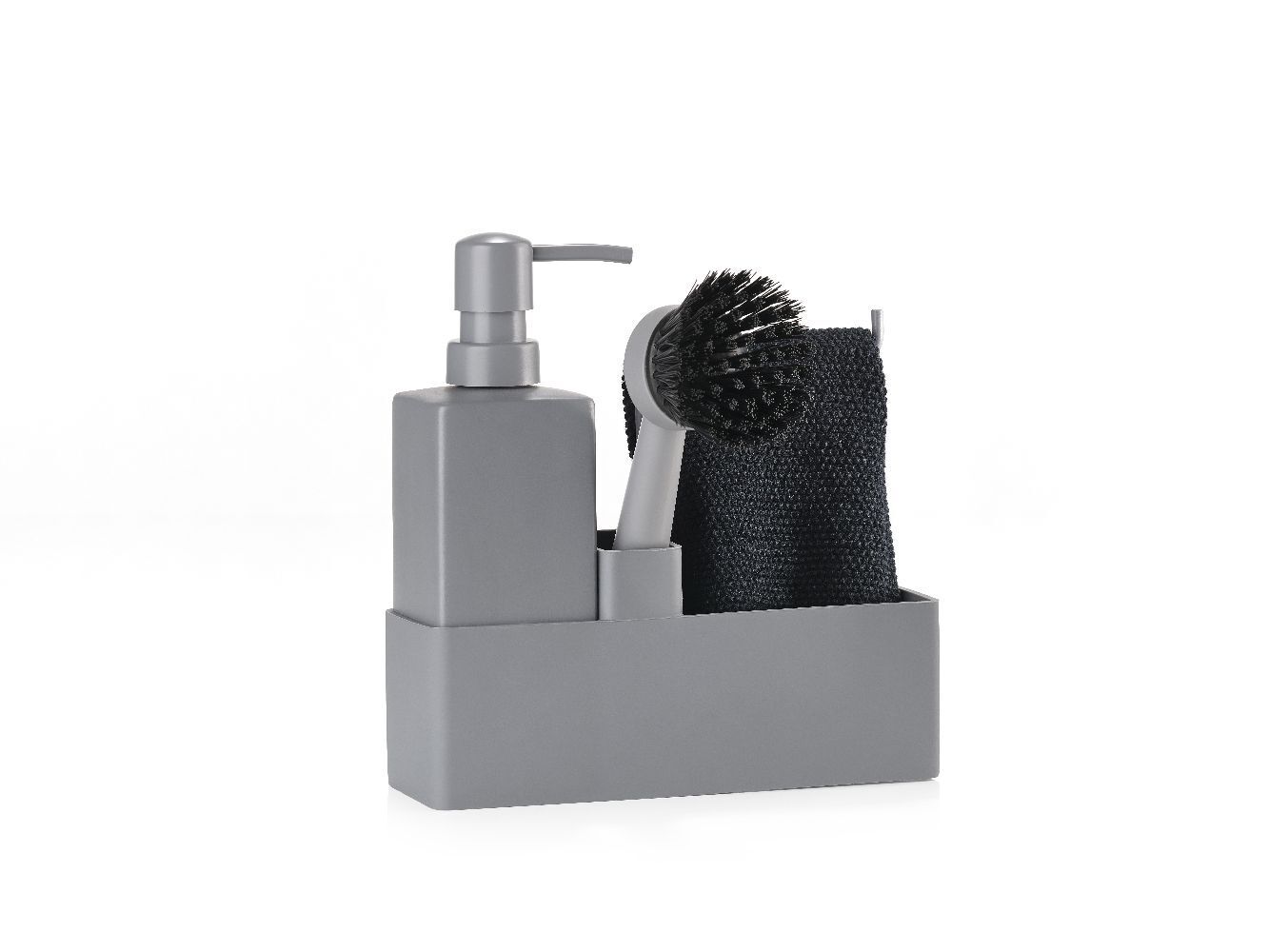Geschirrspülset mit Putzlappen Grey main product photo