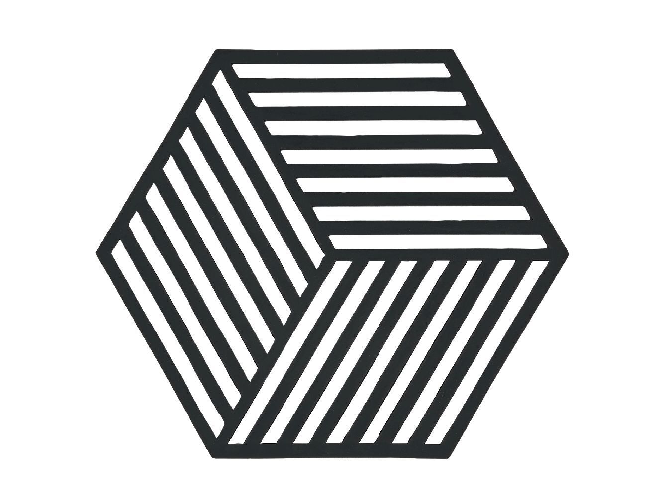 Untersetzer Hexagon Black main product photo