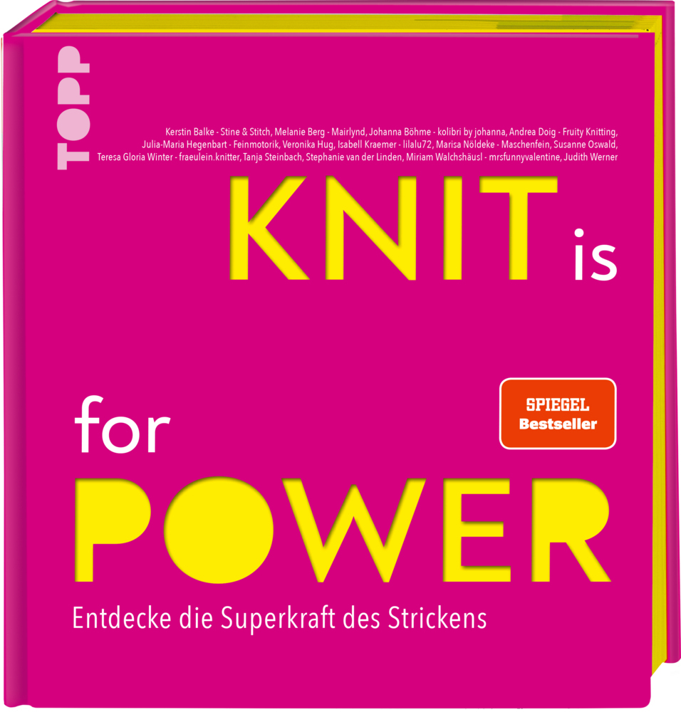 KNIT is for POWER main product photo