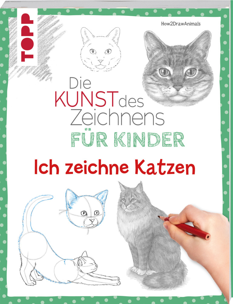 Die Kunst des Zeichnens für Kinder - Ich zeichne Katzen main product photo
