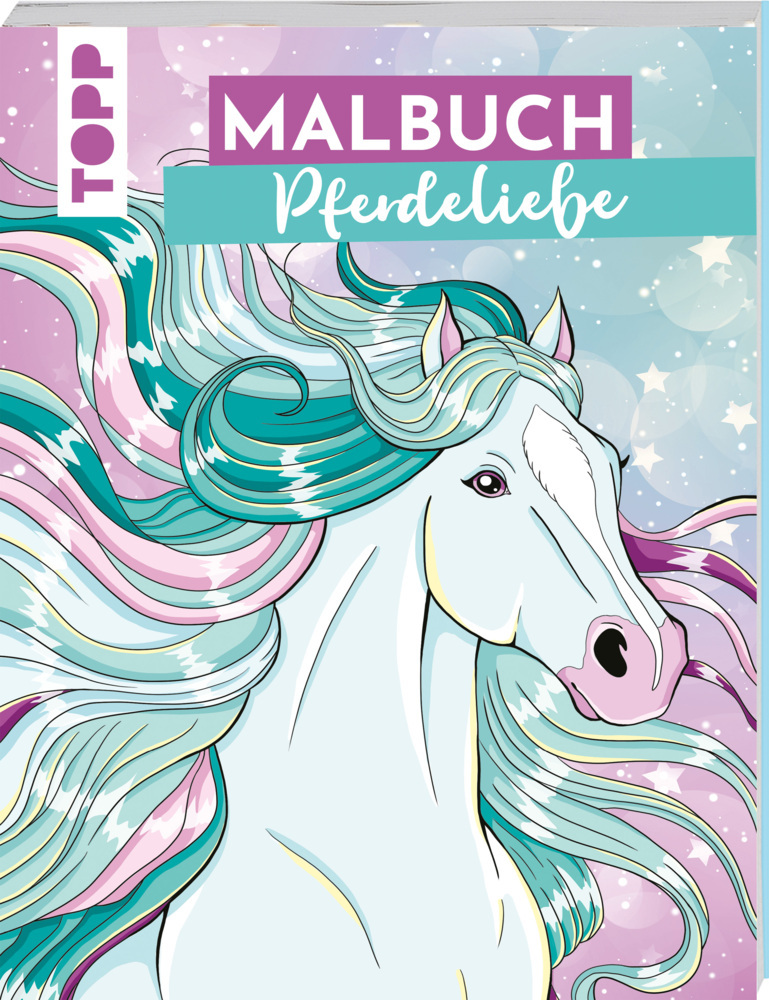 Malbuch Pferdeliebe main product photo