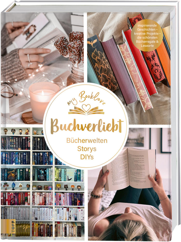 My Booklove. Buchverliebt. Bücherwelten. Storys. DIYs. Mit einem Vorwort von Bianca Iosivoni. main product photo