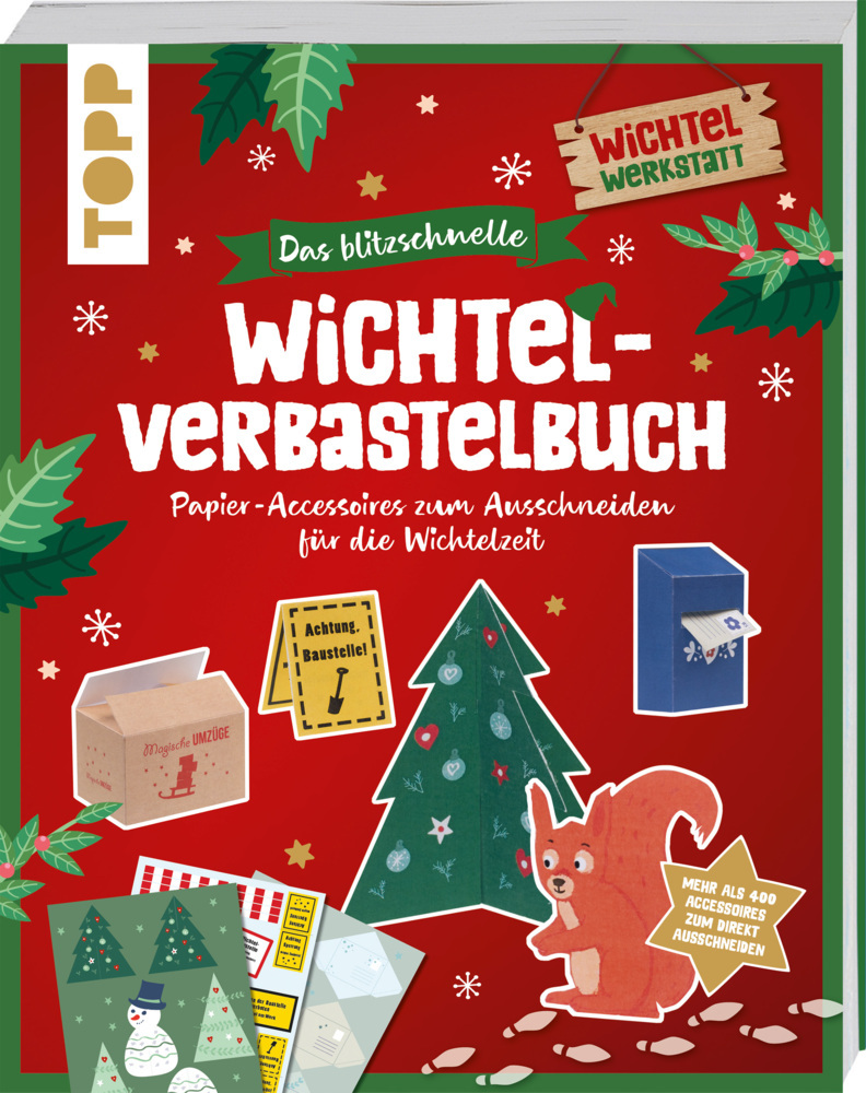 Das blitzschnelle Wichtel-Verbastelbuch main product photo