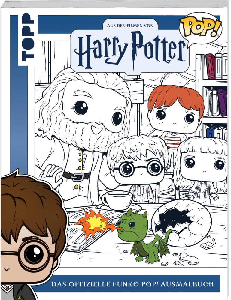 Das offizielle Funko Pop! Harry Potter Ausmalbuch main product photo