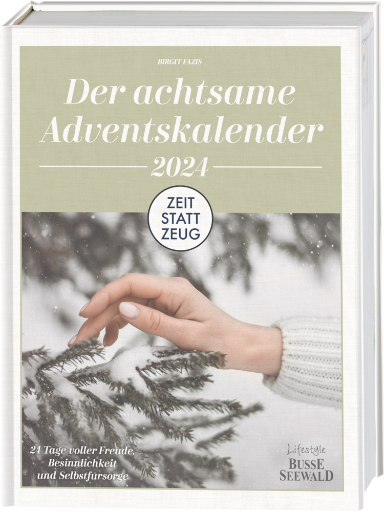 Zeit statt Zeug: Der achtsame Adventskalender 2024 main product photo
