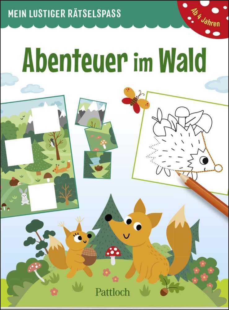 Mein lustiger Rätselspaß - Abenteuer im Wald main product photo
