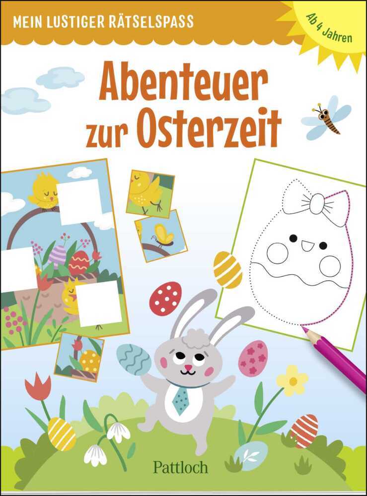 Mein lustiger Rätselspaß - Abenteuer zur Osterzeit main product photo