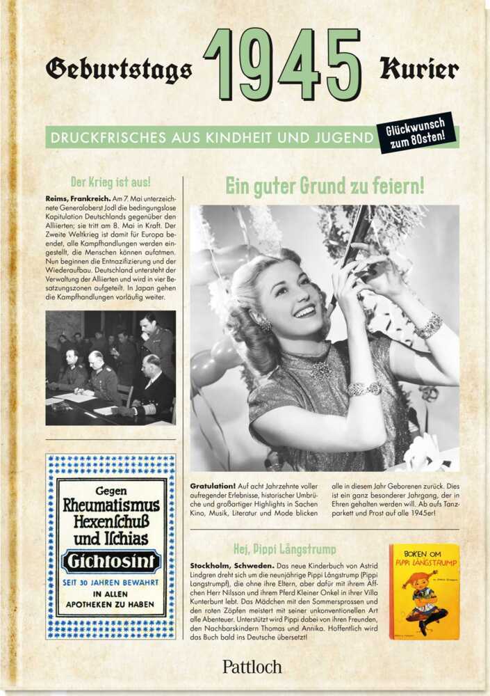 1945 - Geburtstagskurier main product photo