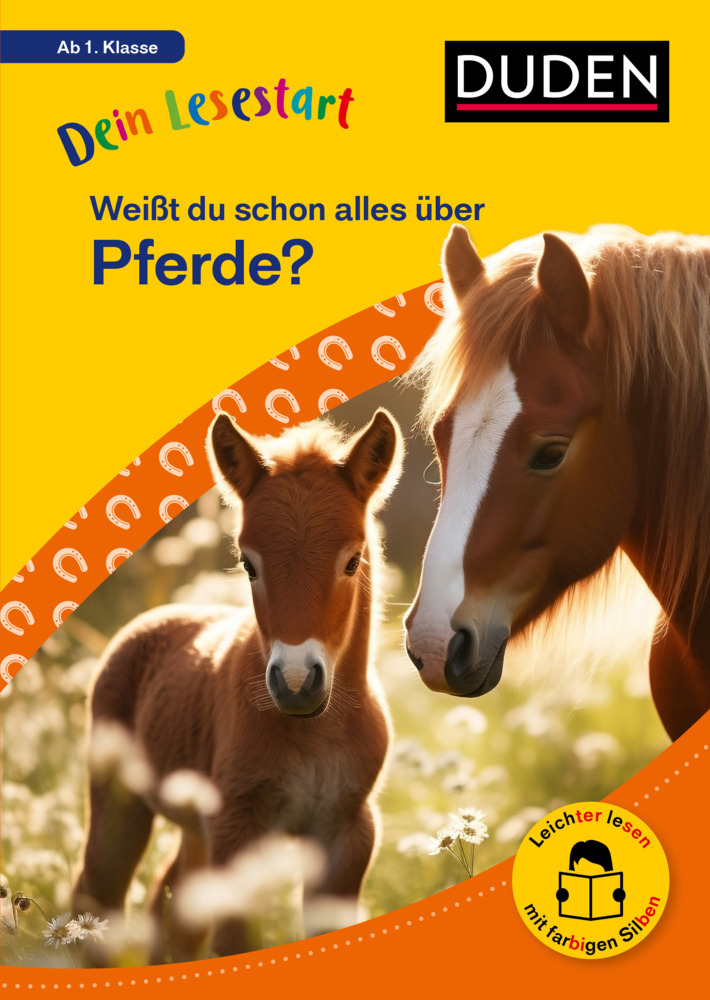 Dein Lesestart: Weißt du schon alles über Pferde? Ab 1. Klasse main product photo