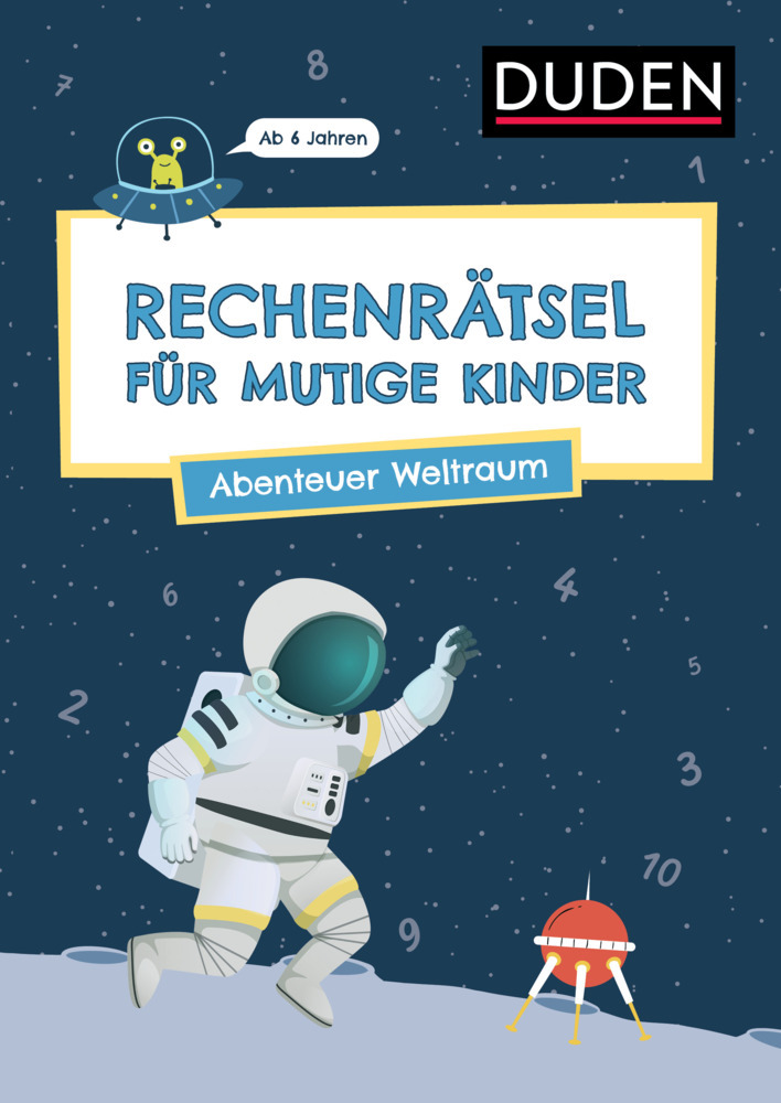 Rechenrätsel für mutige Kinder - Abenteuer Weltraum main product photo