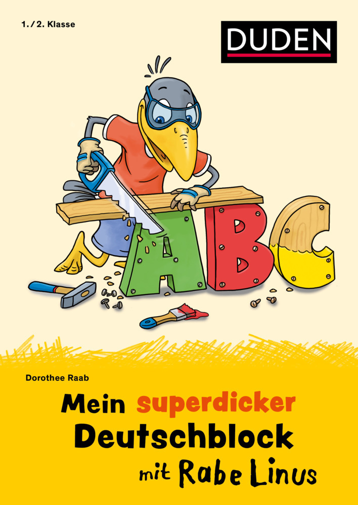 Mein superdicker Deutschblock mit Rabe Linus main product photo