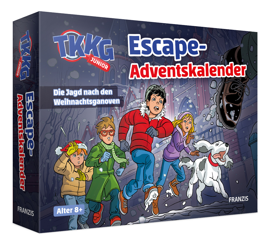 FRANZIS 67240 - TKKG Junior Escape-Adventskalender main product photo