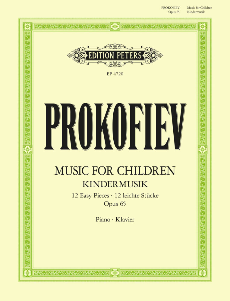Music for Children: 12 Easy Pieces Op. 65 (Musik für Kinder) main product photo