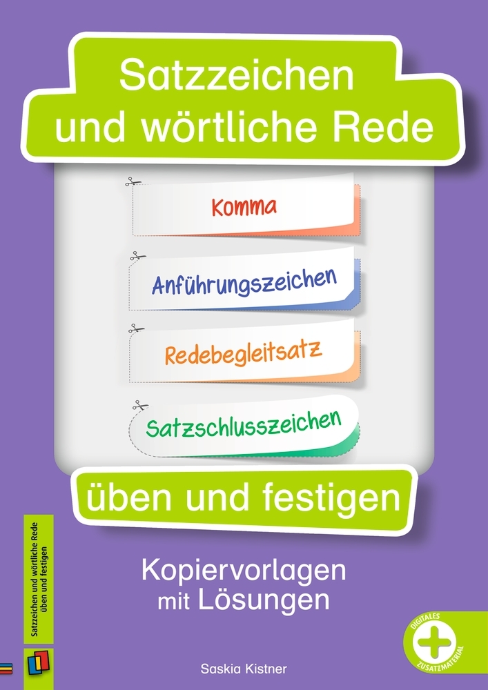 Satzzeichen und wörtliche Rede üben und festigen main product photo