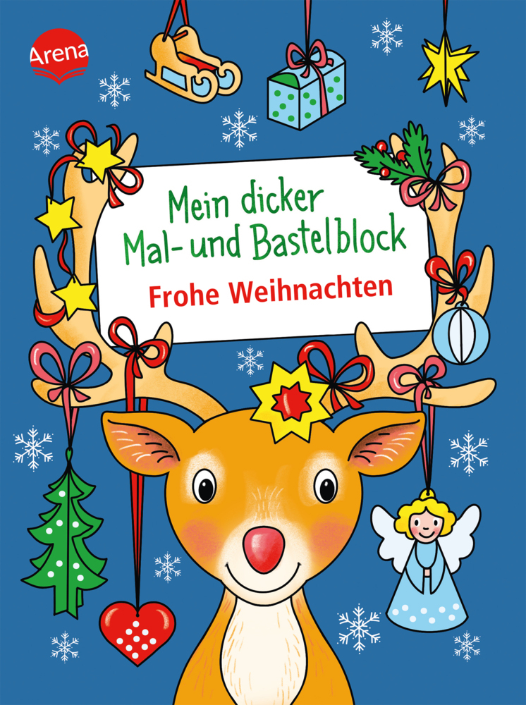 Mein dicker Mal- und Bastelblock. Frohe Weihnachten main product photo