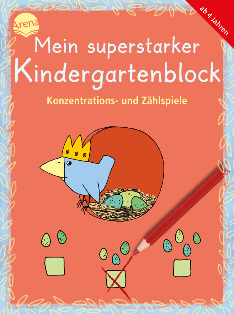 Mein superstarker Kindergartenblock. Konzentrations- und Zählspiele main product photo