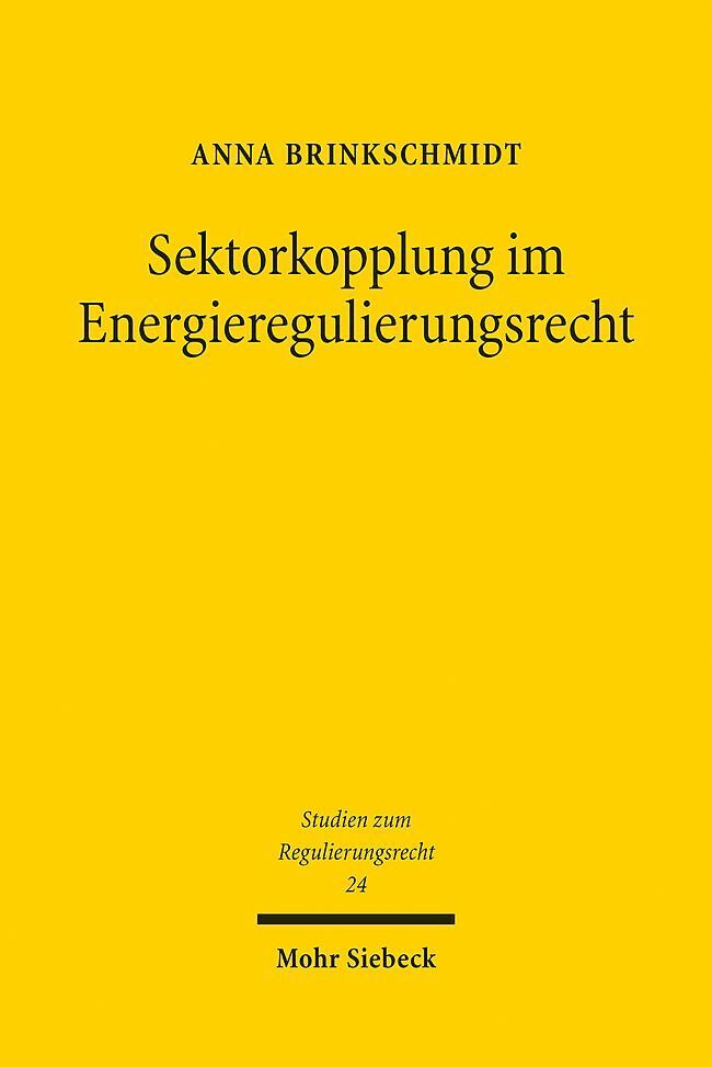 Sektorkopplung im Energieregulierungsrecht main product photo