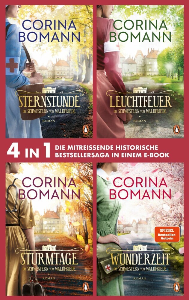 Die Waldfriede Saga Band: Sternstunde, Leuchtfeuer, Sturmtage, Wunderzeit (4in1 Bundle) - main product photo