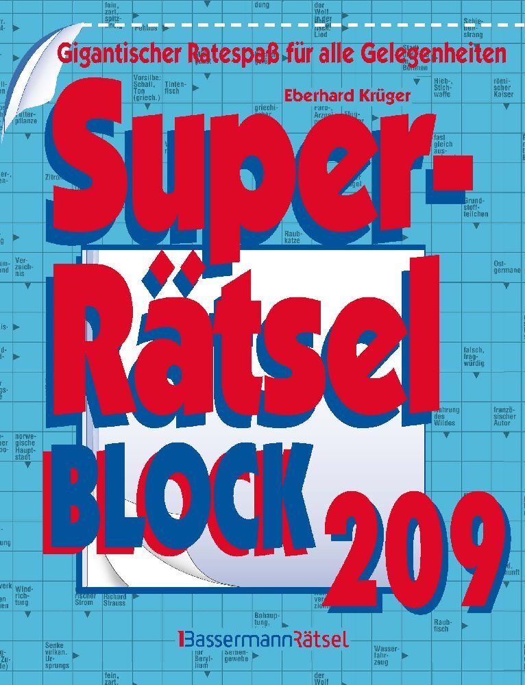 Superrätselblock 209 main product photo