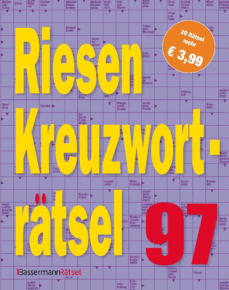 Riesen-Kreuzworträtsel 97 main product photo