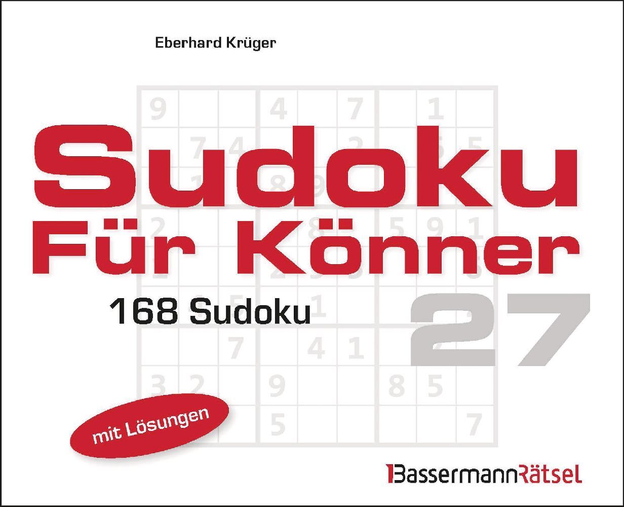 Sudoku für Könner 27 main product photo