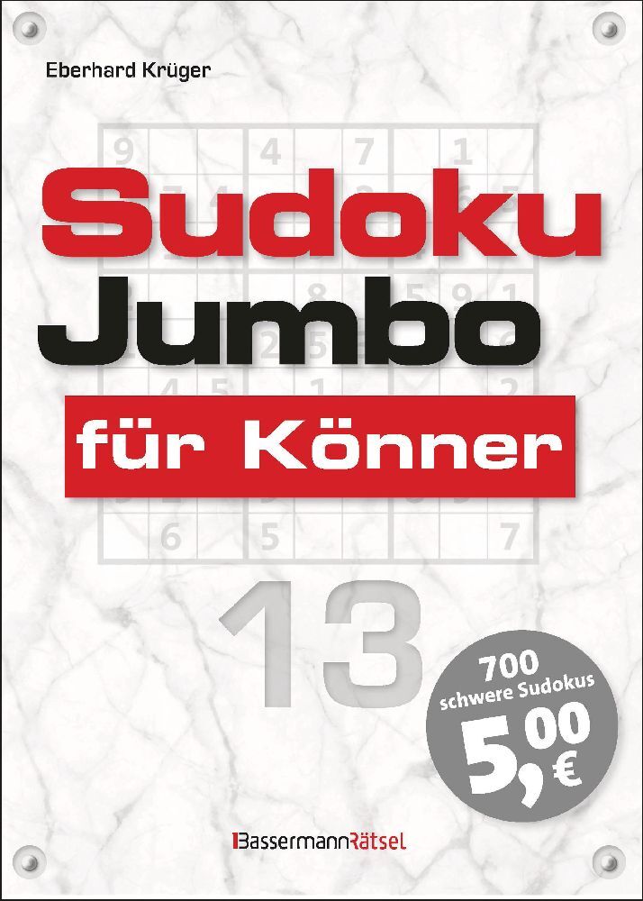 Sudokujumbo für Könner 13 main product photo