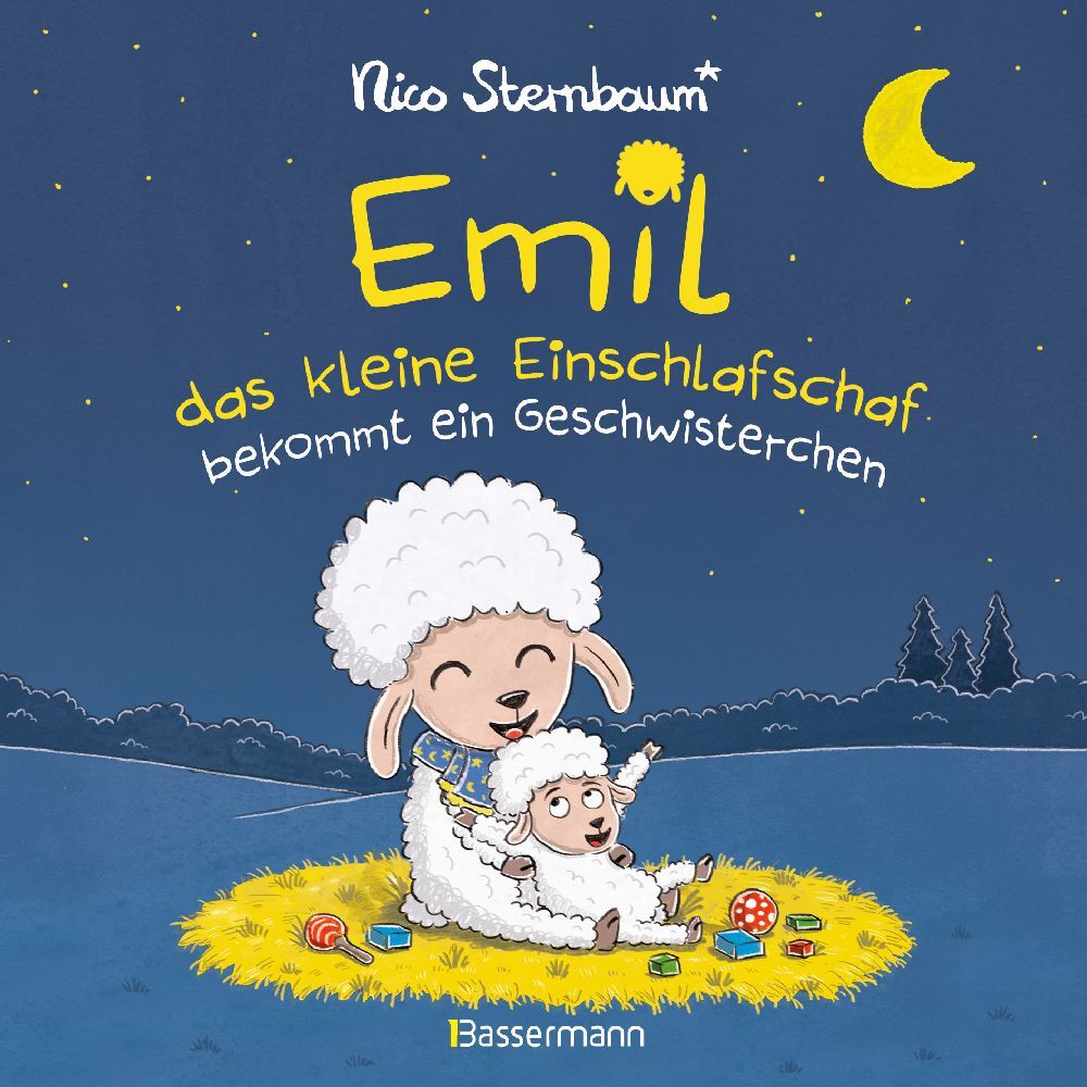 Emil das kleine Einschlafschaf bekommt ein Geschwisterchen main product photo